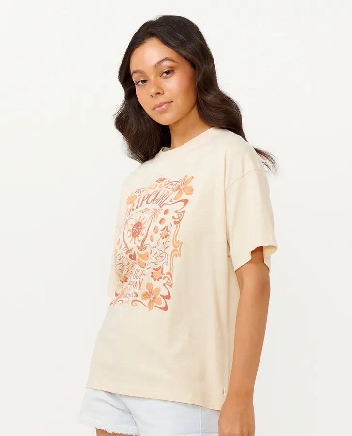 Utopian Dreams Heritage Tee | Off White