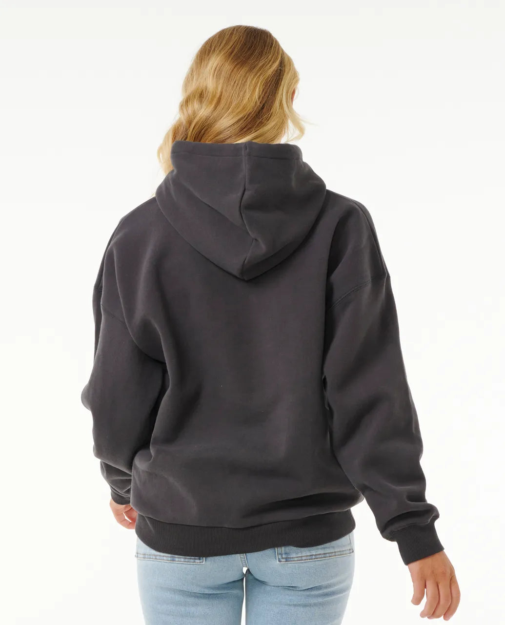 Varsity Hood | Washed Black/Black