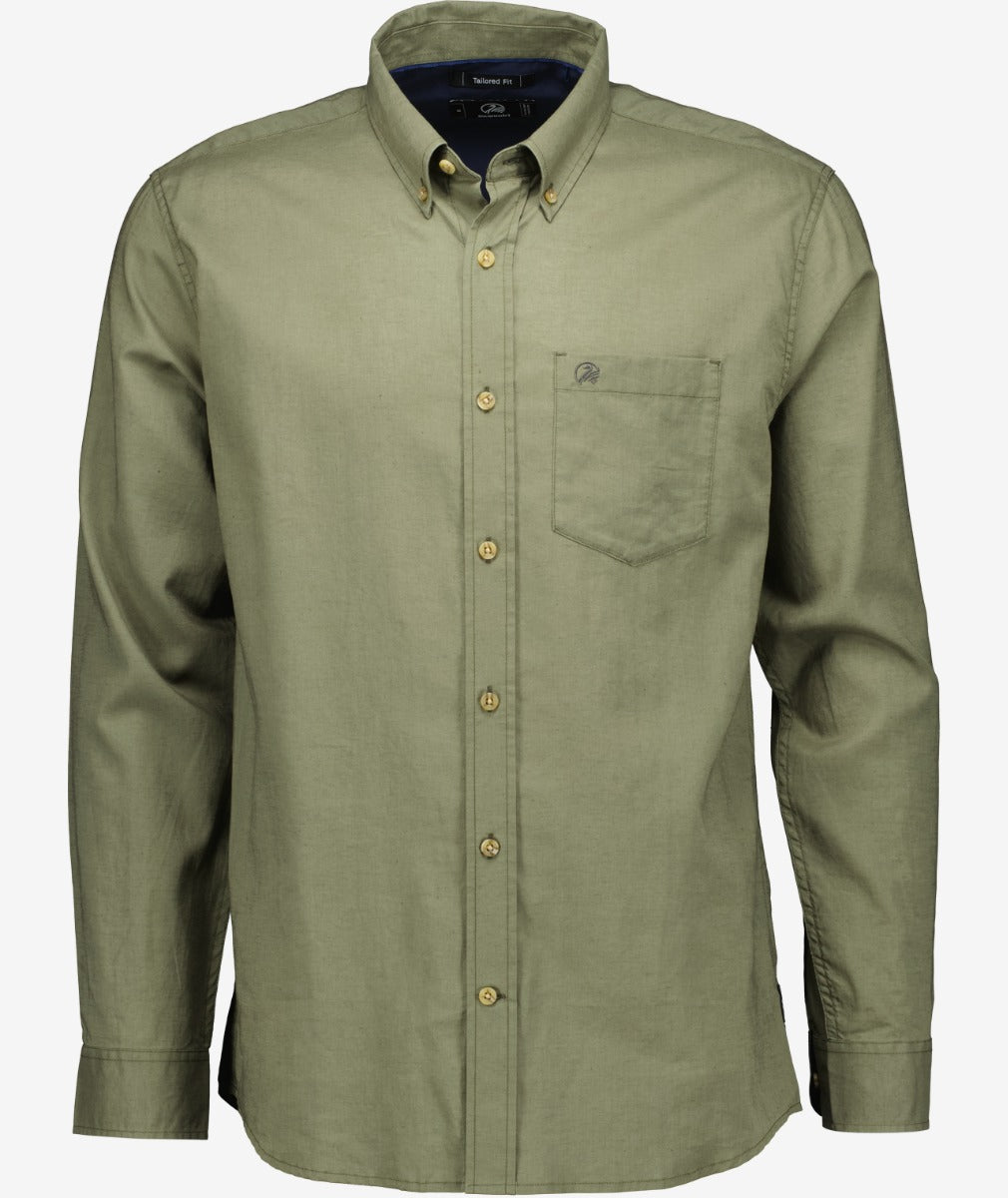 Ward Long Sleeve Shirt | Olive