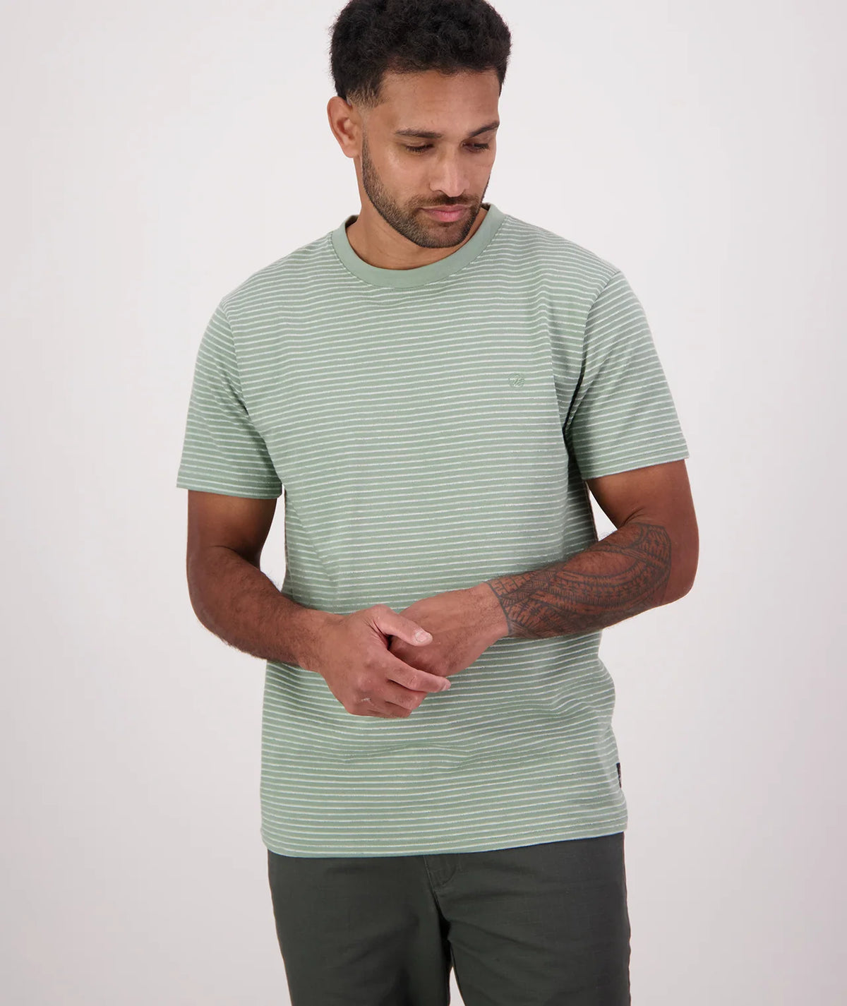 Willowby Stripe T-Shirt | Seafoam/White