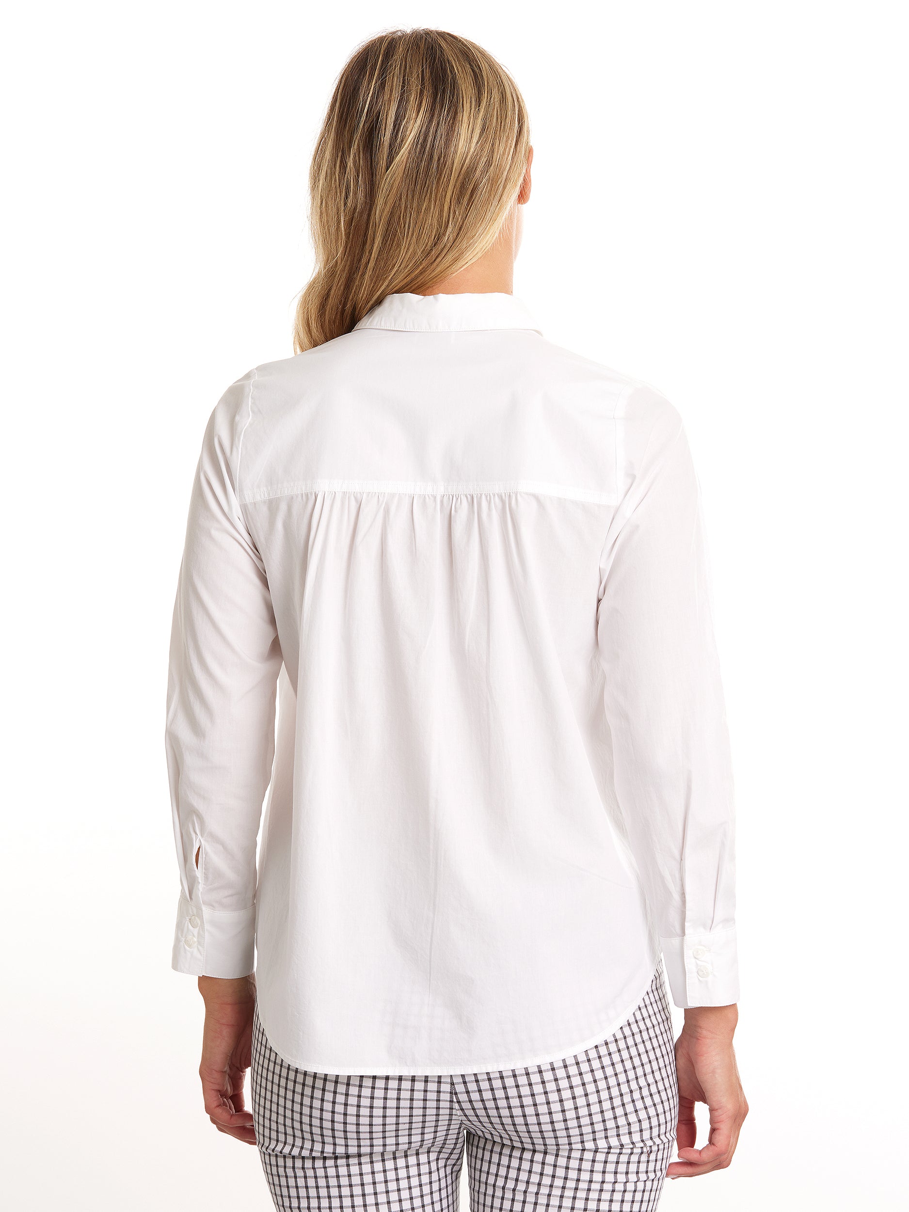 Long Sleeve Essential Shirt | White