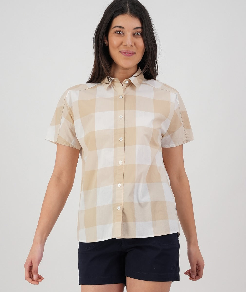 Manaia Short Sleeve Shirt | Pebble Check