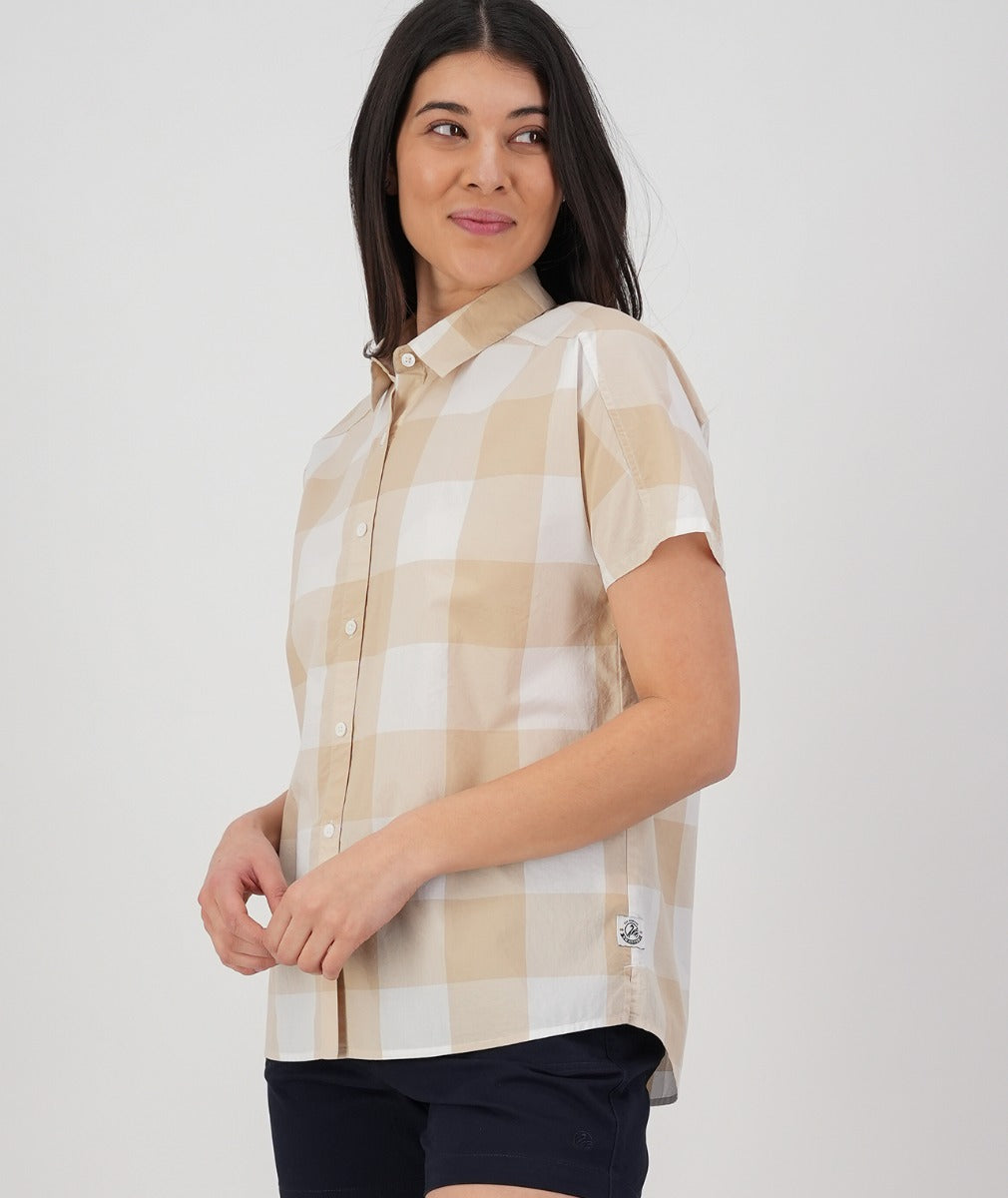 Manaia Short Sleeve Shirt | Pebble Check