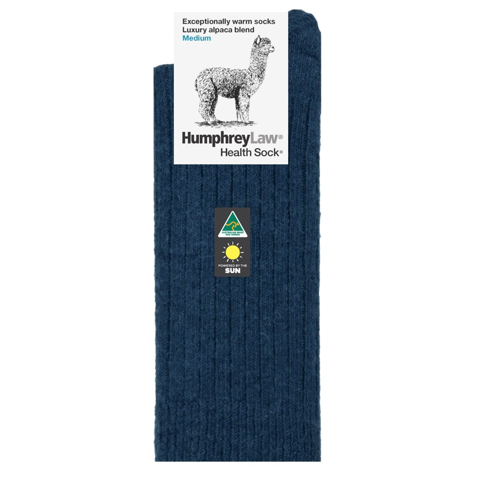 Alpaca Health Sock® - Style 01C - Humphrey Law - Beechworth Emporium