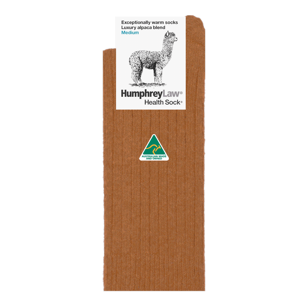 Alpaca Health Sock® - Style 01C - Humphrey Law - Beechworth Emporium