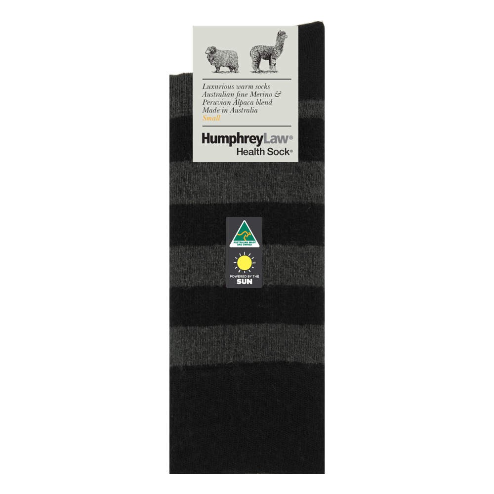 Fine Merino/Baby Alpaca Blend Health Sock® - Style 03C - Beechworth Emporium