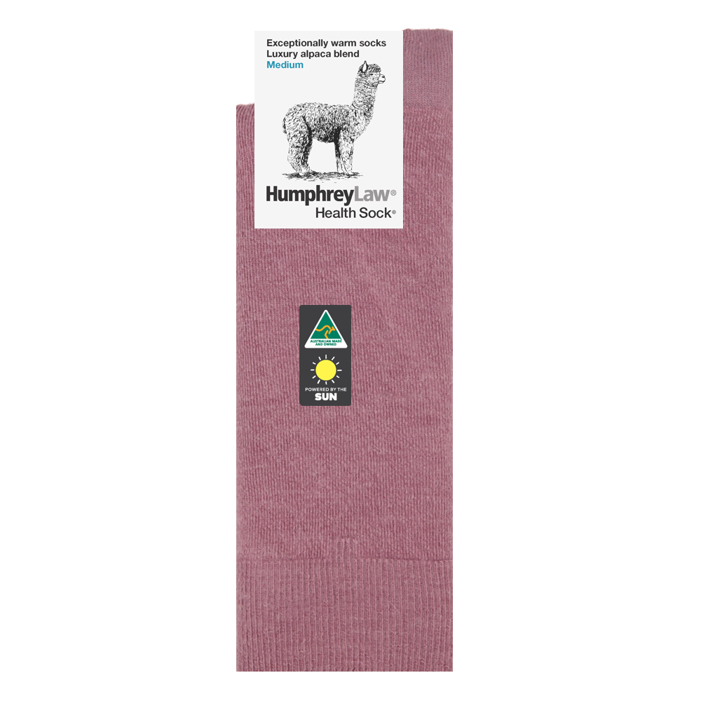 Baby Alpaca Blend Health Sock® Style 05C - Humphrey Law - Beechworth Emporium