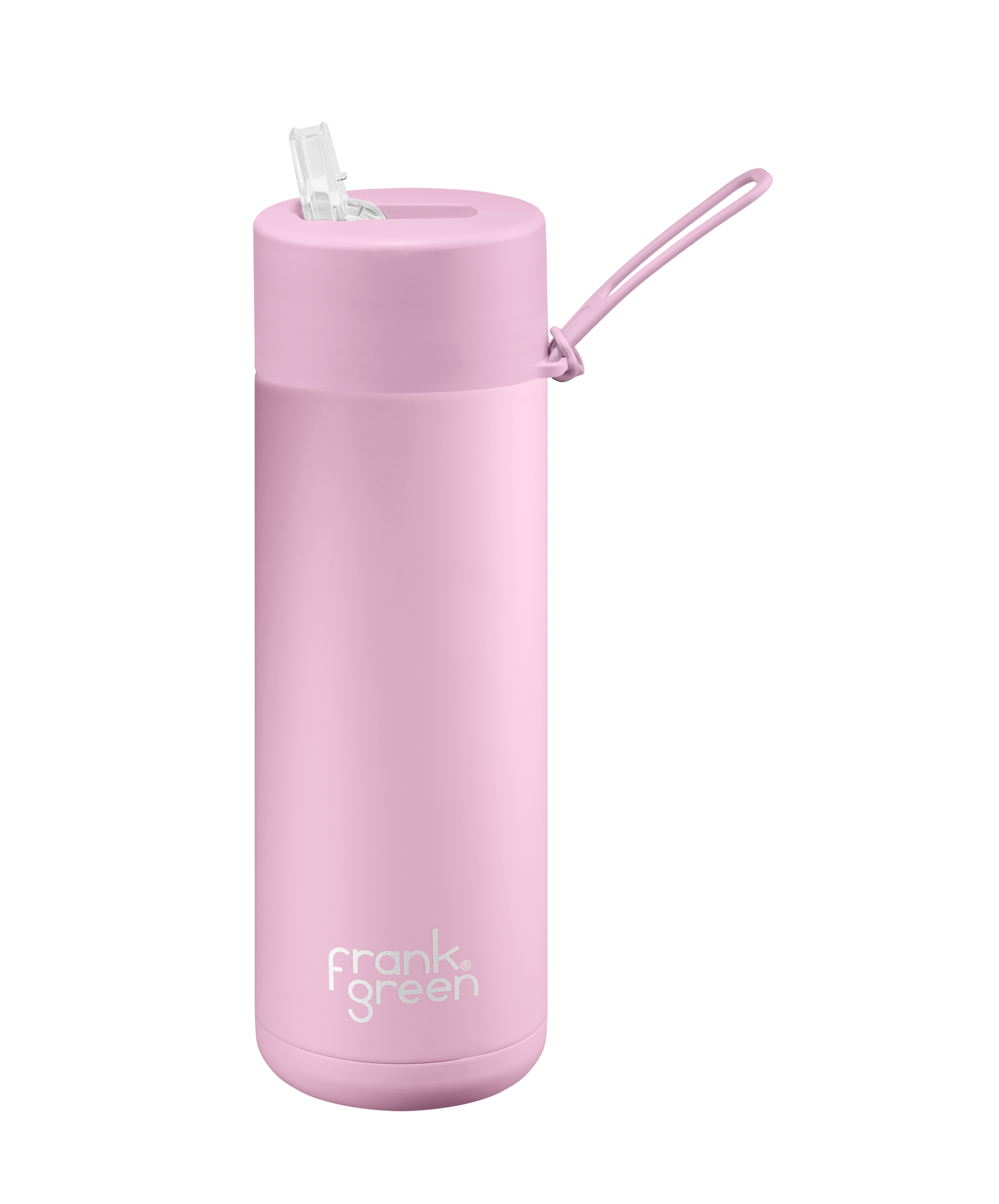 Ceramic Reusable Bottle w Straw Lid 20oz | Lilac Haze - Frank Green - Beechworth Emporium