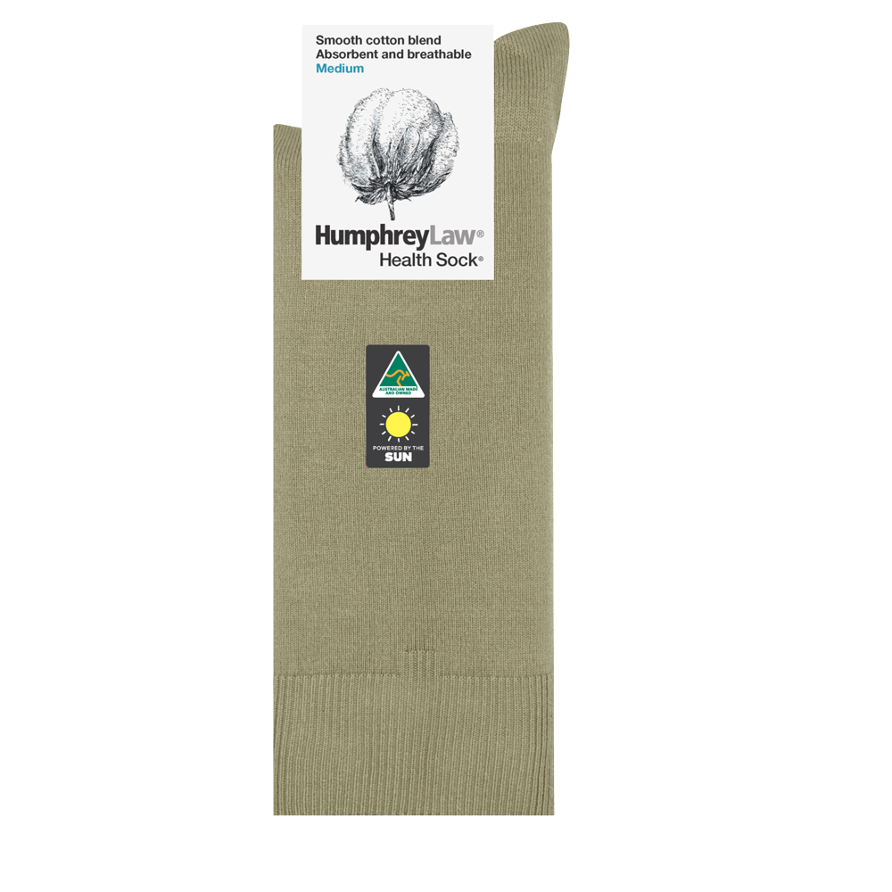 85% Mercerised Cotton Health Sock® - Style 57C - Beechworth Emporium