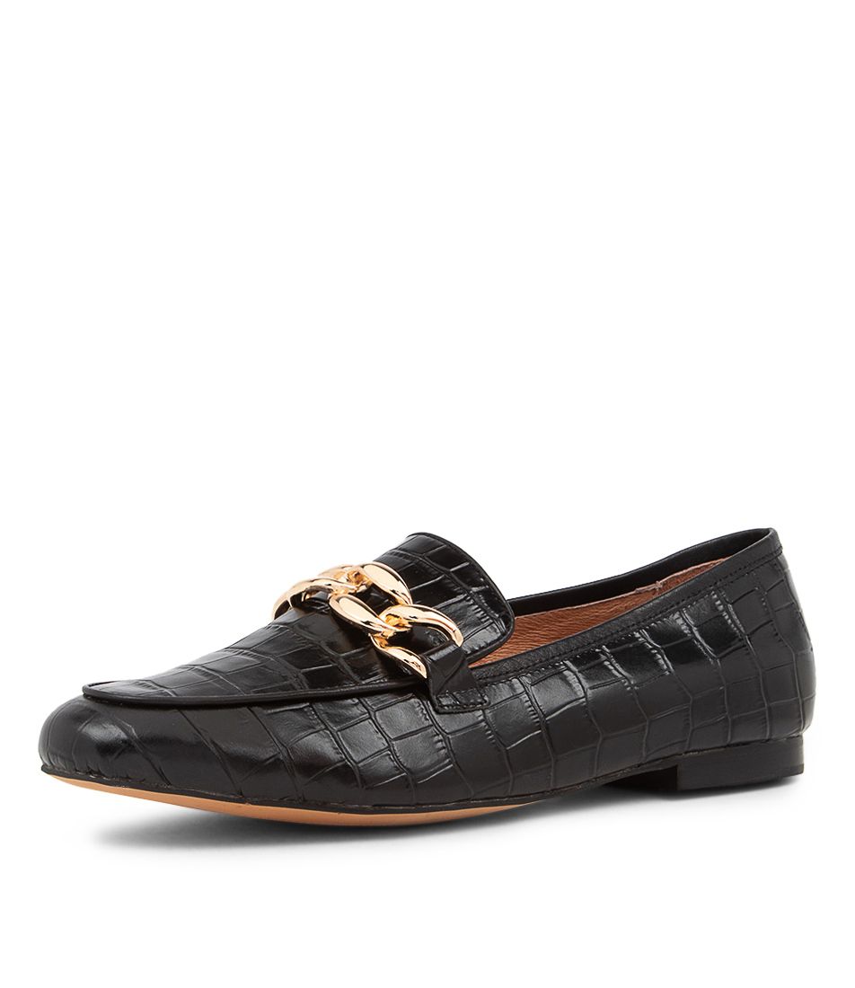 Goose Croc Leather Loafer - Beechworth Emporium