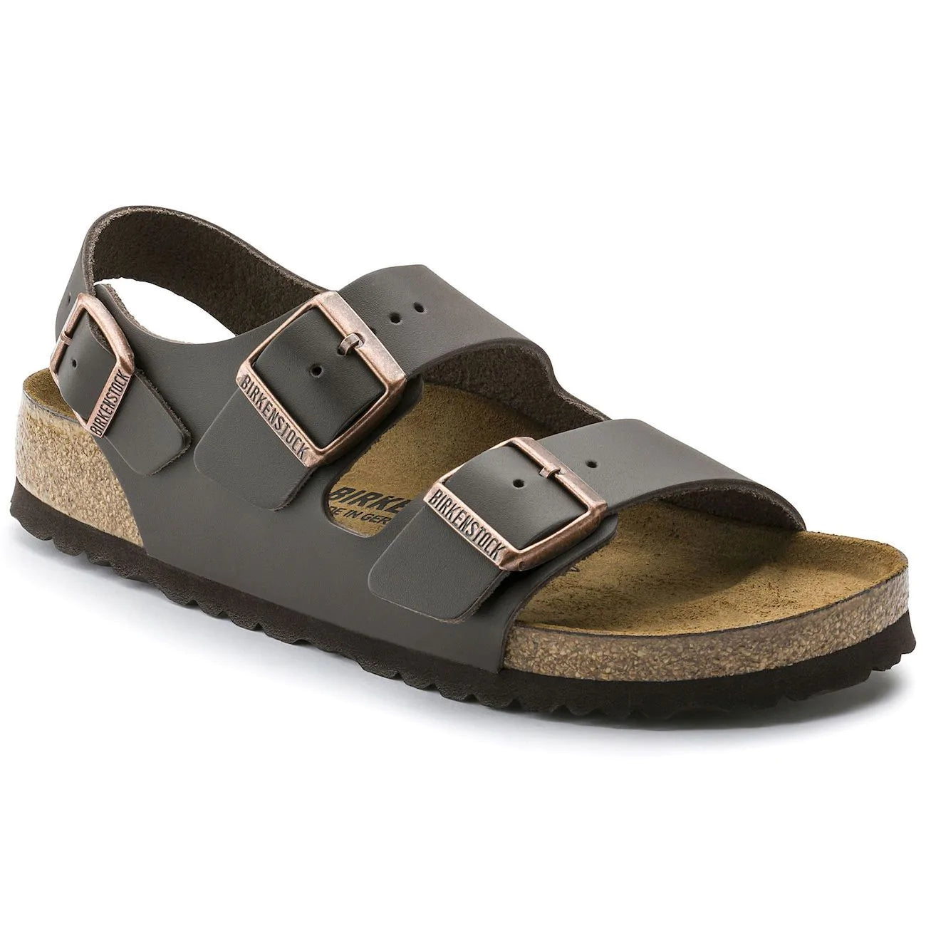 Milano Dark Brown Smooth Leather - Birkenstock - Beechworth Emporium