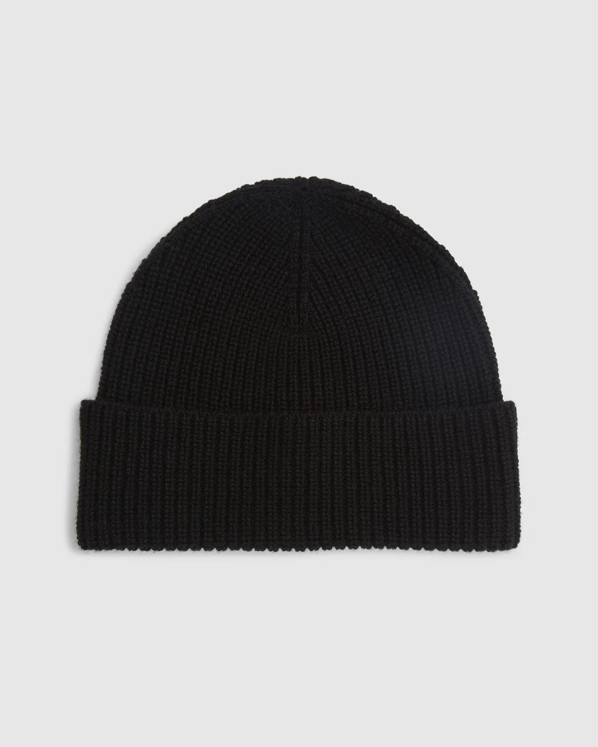 Rib Knit Beanie | Black - Toorallie - Beechworth Emporium