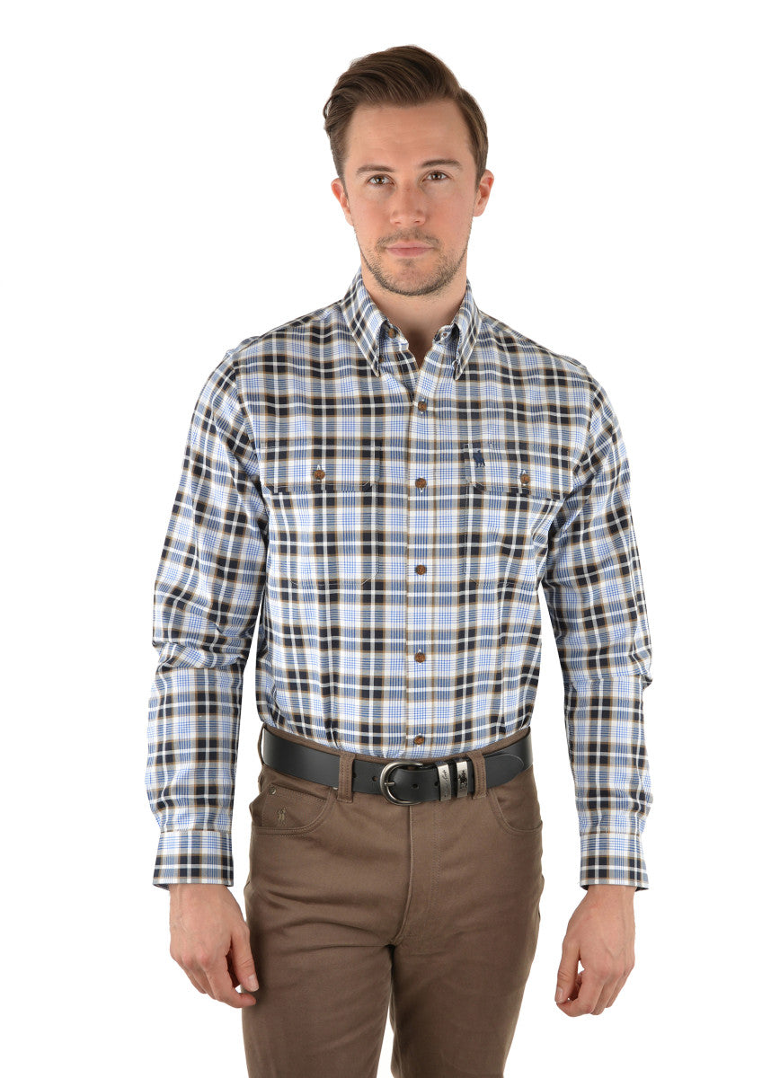 Kieran Check 2 Pocket Long Sleeve Shirt