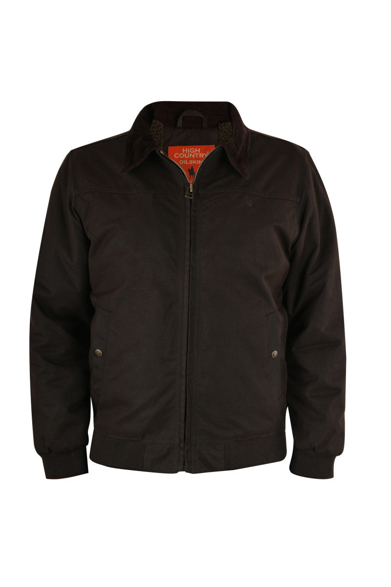 Oilskin Bomber Jacket - Thomas Cook - Beechworth Emporium