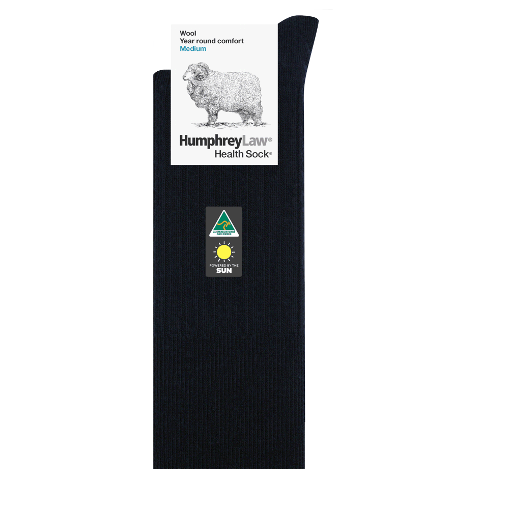 95% Wool Health Sock® Style 46C - Humphrey Law - Beechworth Emporium