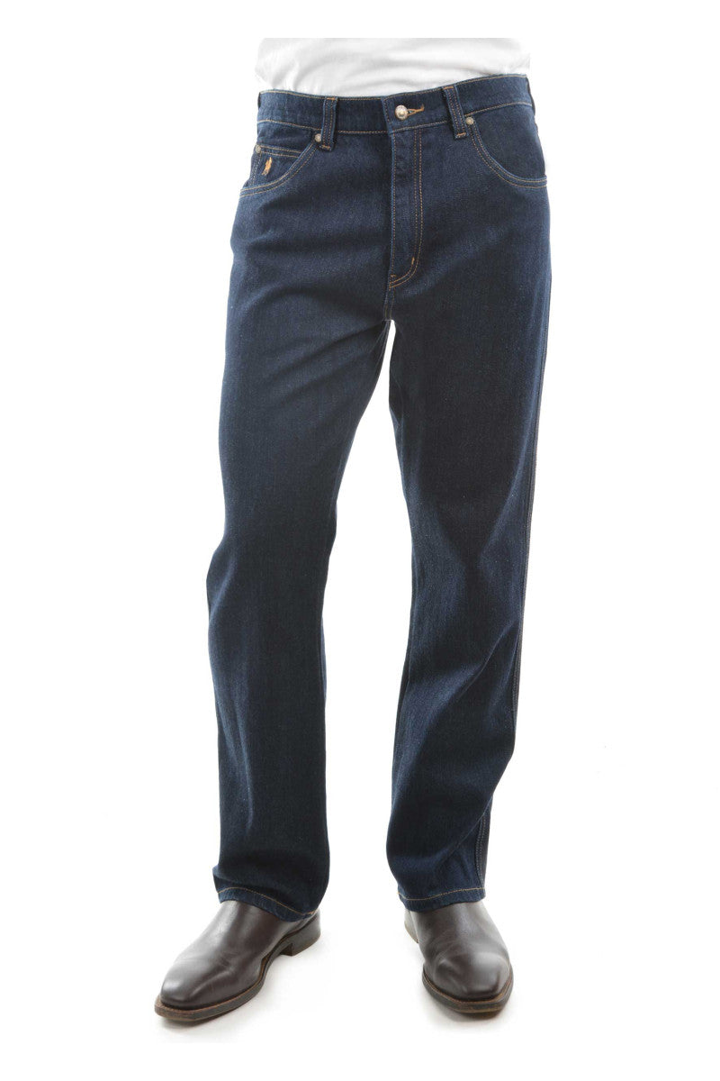 Stretch Comfort Waist Jean | Washed Indigo - Thomas Cook - Beechworth Emporium