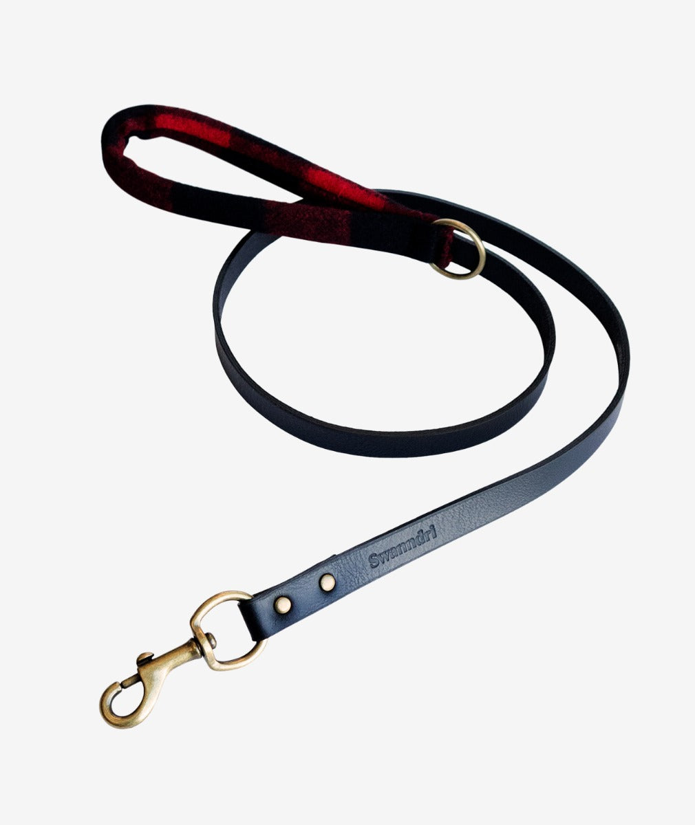 Collingwood Leather Dog Lead - Swanndri - Beechworth Emporium